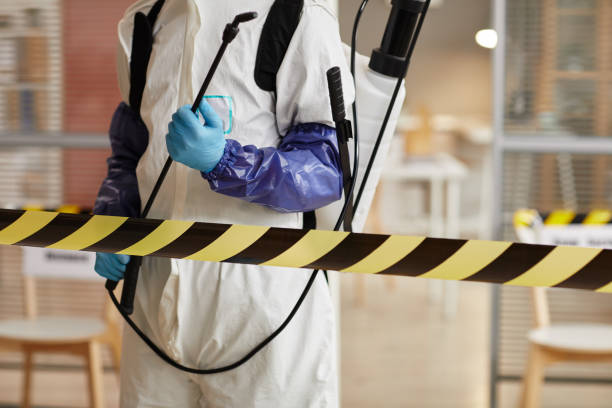 Professional Blood Cleanup technician working in Gambrills, MD